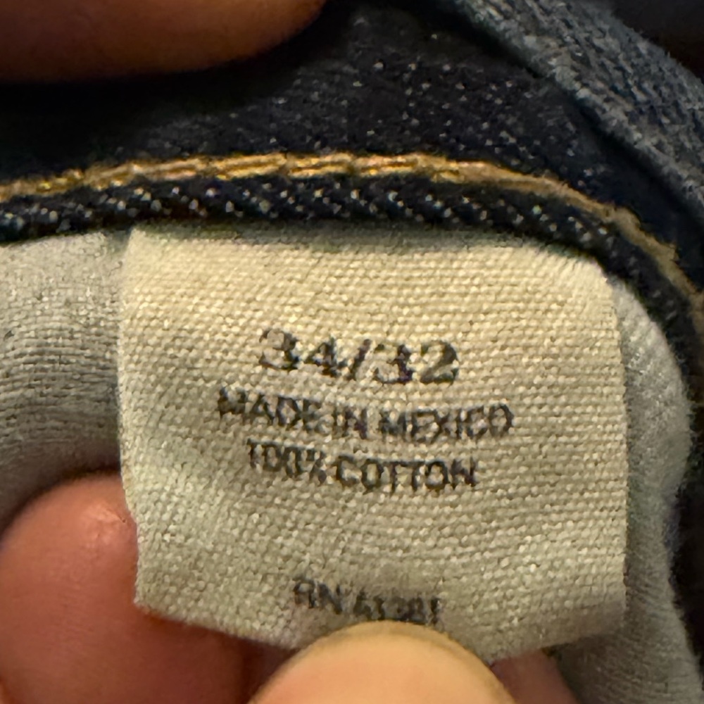 Polo Ralph Lauren Authentic Denim Jeans 34x30 - Picture 7 of 8